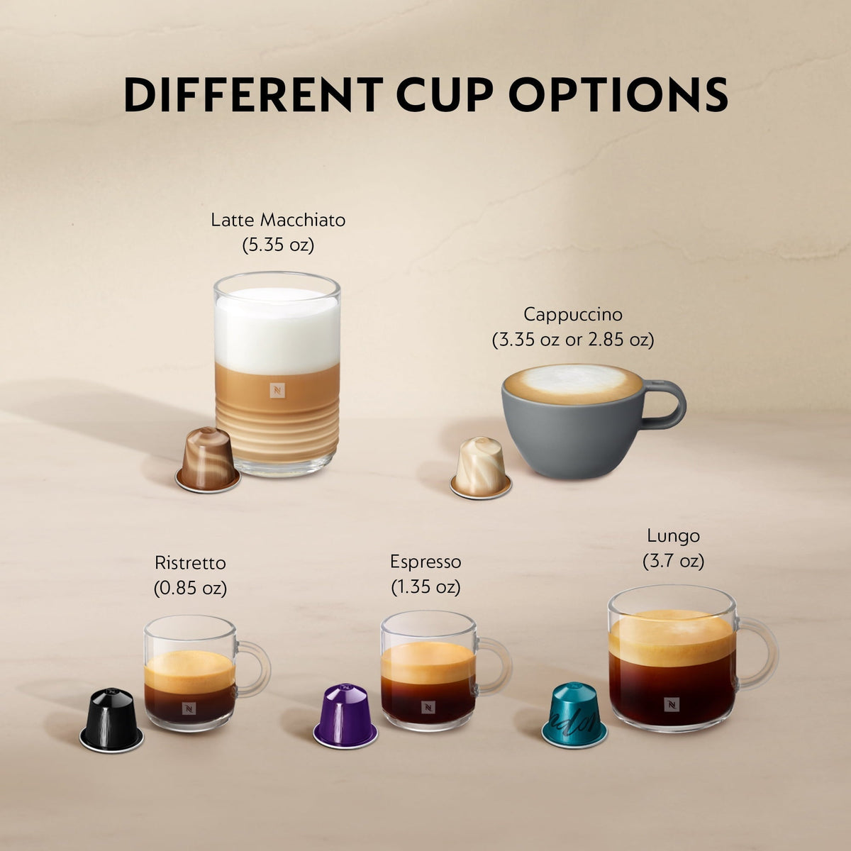 Nespresso by De'Longhi 19 Bar, Espresso & Coffee Machine
