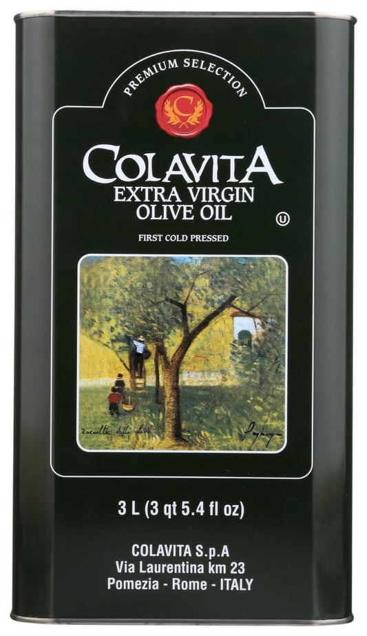 Colavita Premium Selection Extra Virgin Olive Oil - Italian Flavor 101.4 fl oz Tin, 1 Pack
