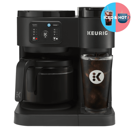 Keurig K-Duo Essentials Hot & Iced Single Serve K-Cup Pod & Carafe Coffee Maker, Gen 2