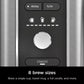 Ninja Hot & Iced XL Coffee Maker with Rapid Cold Brew, 4 Brew Styles, Single-Serve Coffee Brewer, Removable Reservoir, CM371 Black