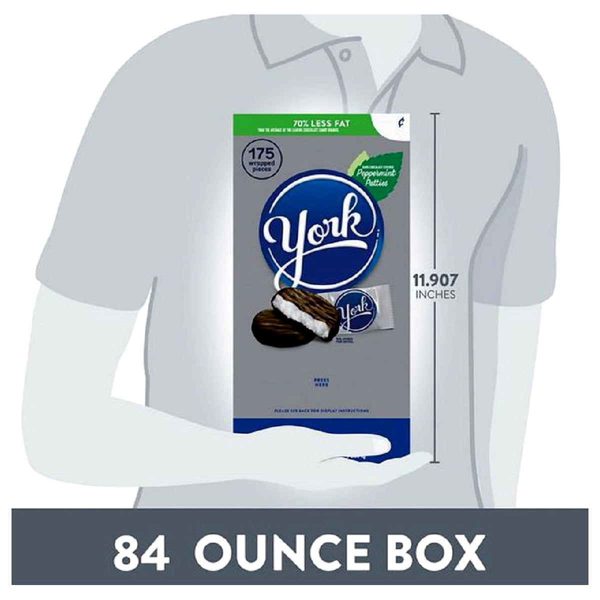 York Peppermint Patties Box (175 ct.)