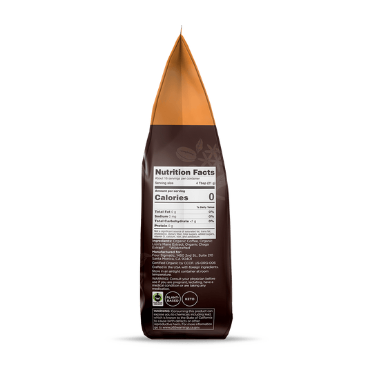 Four Sigmatic Mushroom Coffee Mix, Dark Roast, 12 Ounce Bag