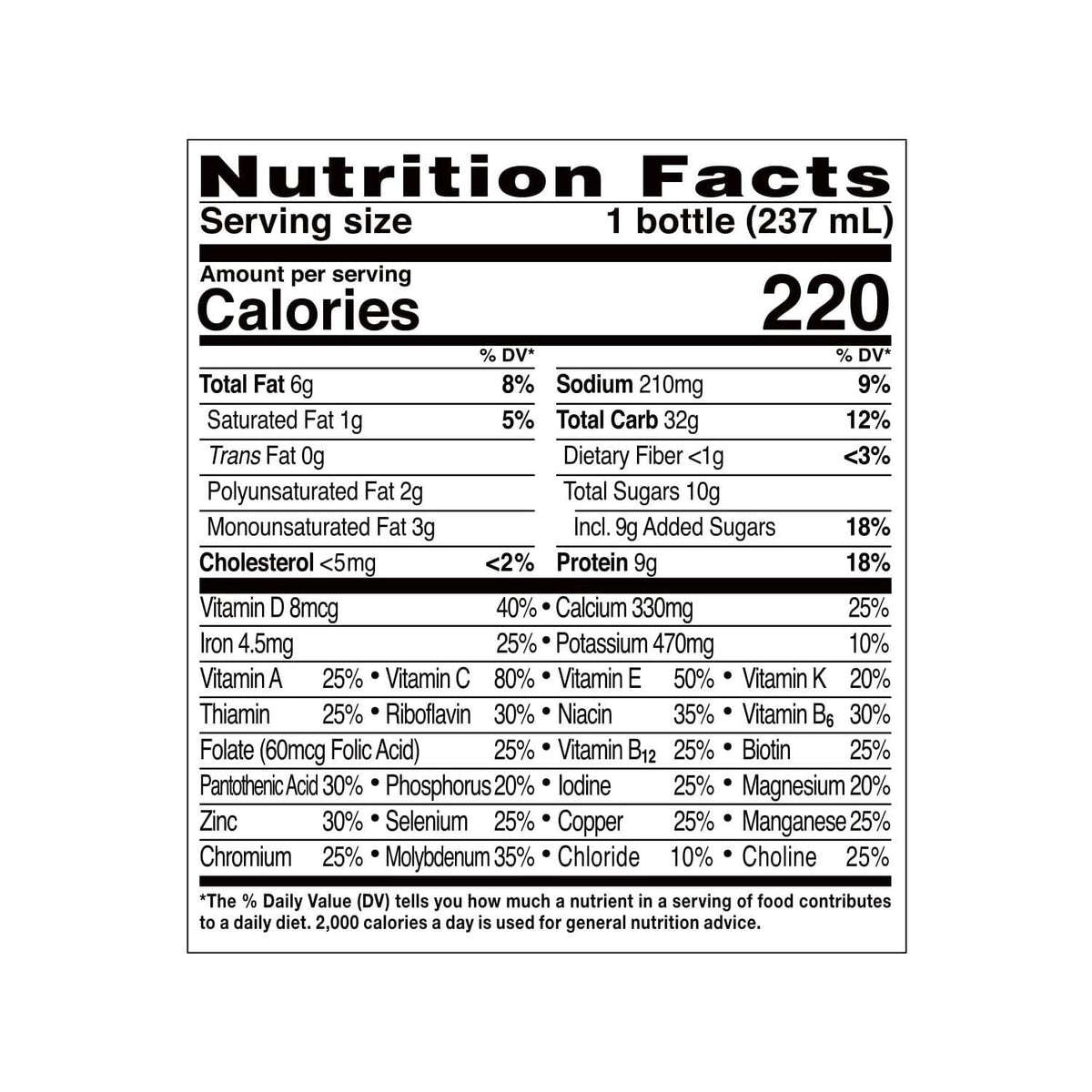 (2 pack) Ensure Original Nutrition Shake, 9g Protein, Vanilla, 8 fl oz - 16 Pack