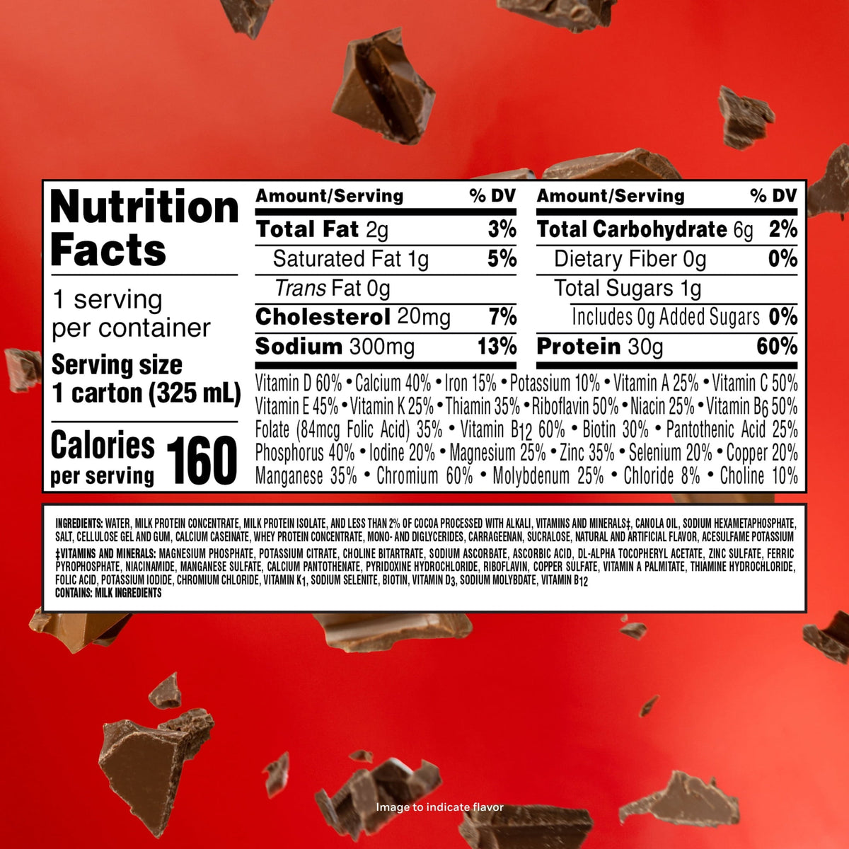 BOOST Max Protein Nutritional Shake, Rich Chocolate, 30g Protein, 18 - 11 fl oz (325 mL) Cartons
