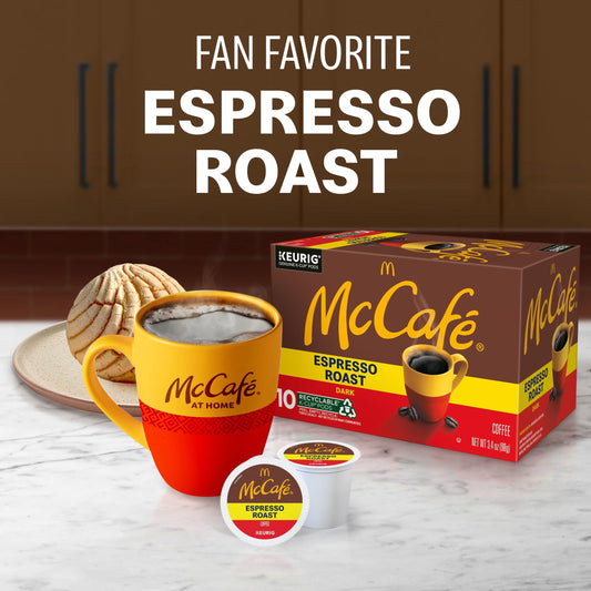 McCafe, Espresso Roast Coffee K-Cup Coffee Pods, 24 Count