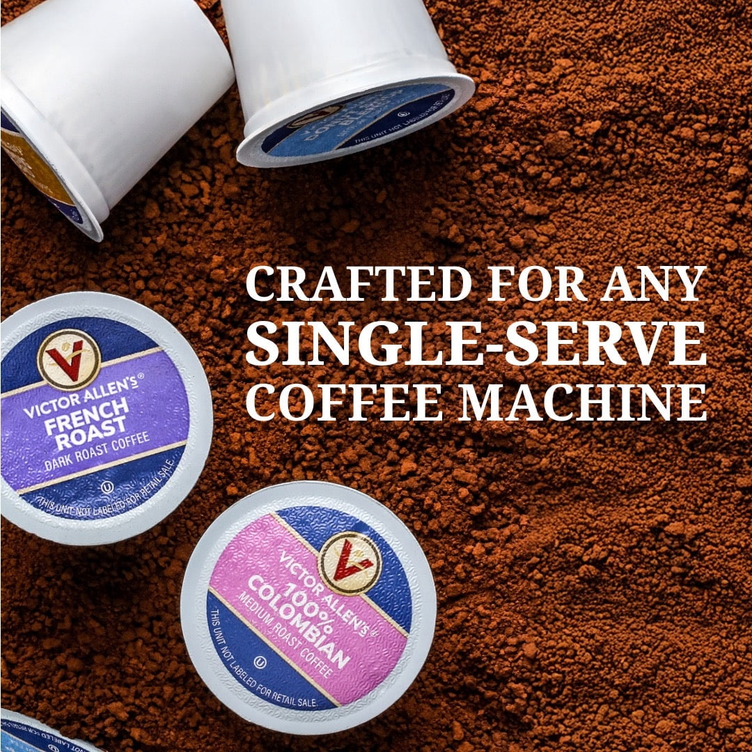 Victor Allen's Coffee Morning Blend Single Serve K-Cup Coffee Pods, Light Roast, 12 Count