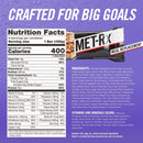 (3 pack) MET-Rx Big 100 High Protein Meal Replacement Bars, Blueberry Cobbler, 30g Protein, 3.52 oz, 4 Count