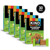 (5 pack) KIND Breakfast Protein Bars, Apple Cinnamon, Gluten Free, 8g Protein, 1.76 oz, 30 Packs