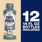 Core Power High Protein Shake, Vanilla, 42g Bottle, 14oz, 12 Pack