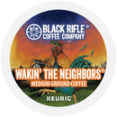 (4 pack) Black Rifle Coffee Company Wakin the Neighbors High Caffeine Keurig K-Cup Pods, Medium Roast, 22 Ct