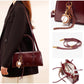 Women's shoulder bag, spacious multi pocket bag, women's crossbody bag, fashionable handbag, top handle, shoulder bag
