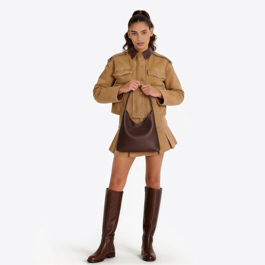 Hobo Bags for Women, Small Everyday Purse, Slouchy Shoulder Bag Trendy