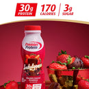 Premier Protein Indulgence Shake, Chocolate Covered Strawberry, 30g Protein, 11.5 Fl Oz, 12 Ct