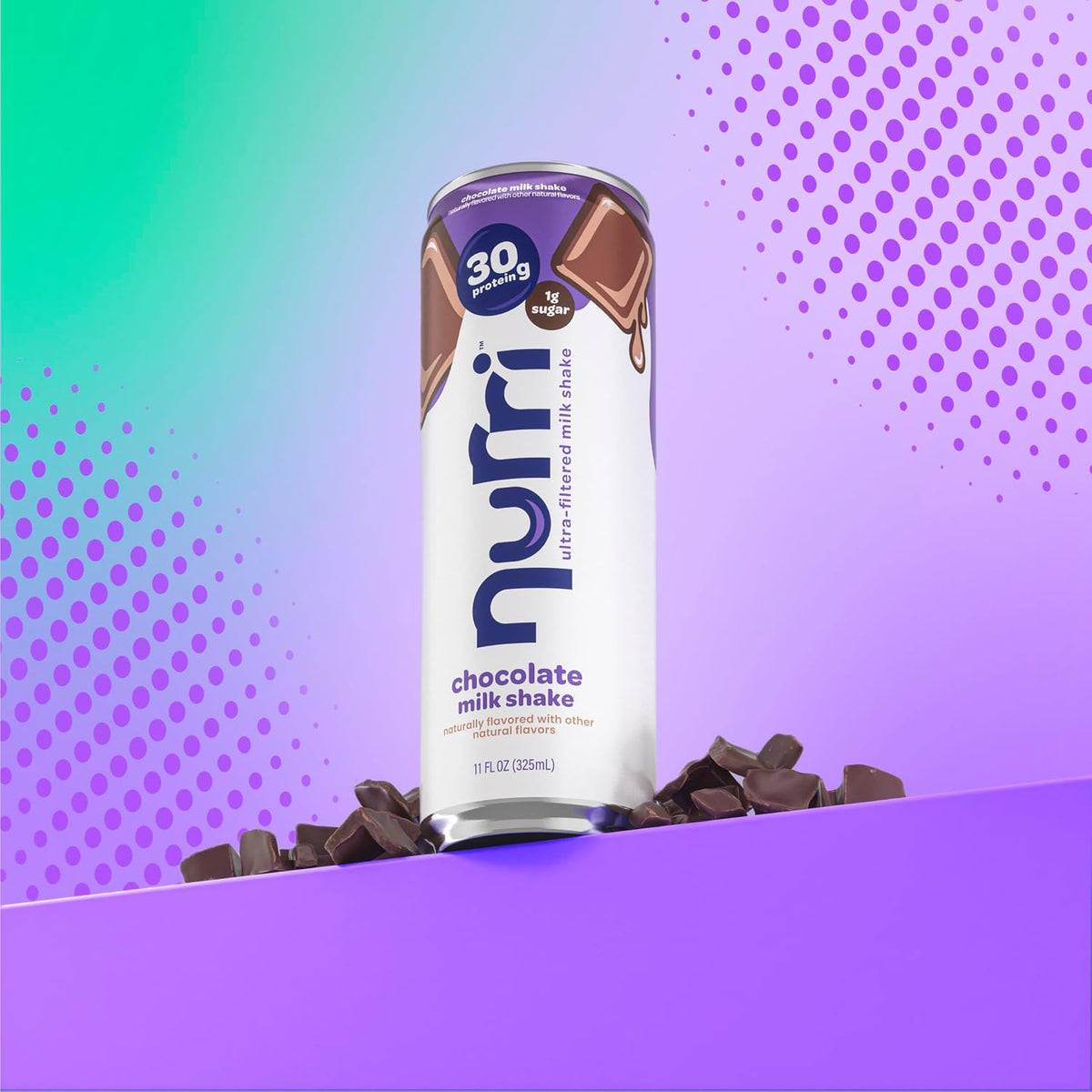 Nurri 30g Protein Ultra Filtered Milk Shake, Chocolate, 10-11 fl oz Cans