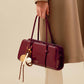 Women's shoulder bag, spacious multi pocket bag, women's crossbody bag, fashionable handbag, top handle, shoulder bag