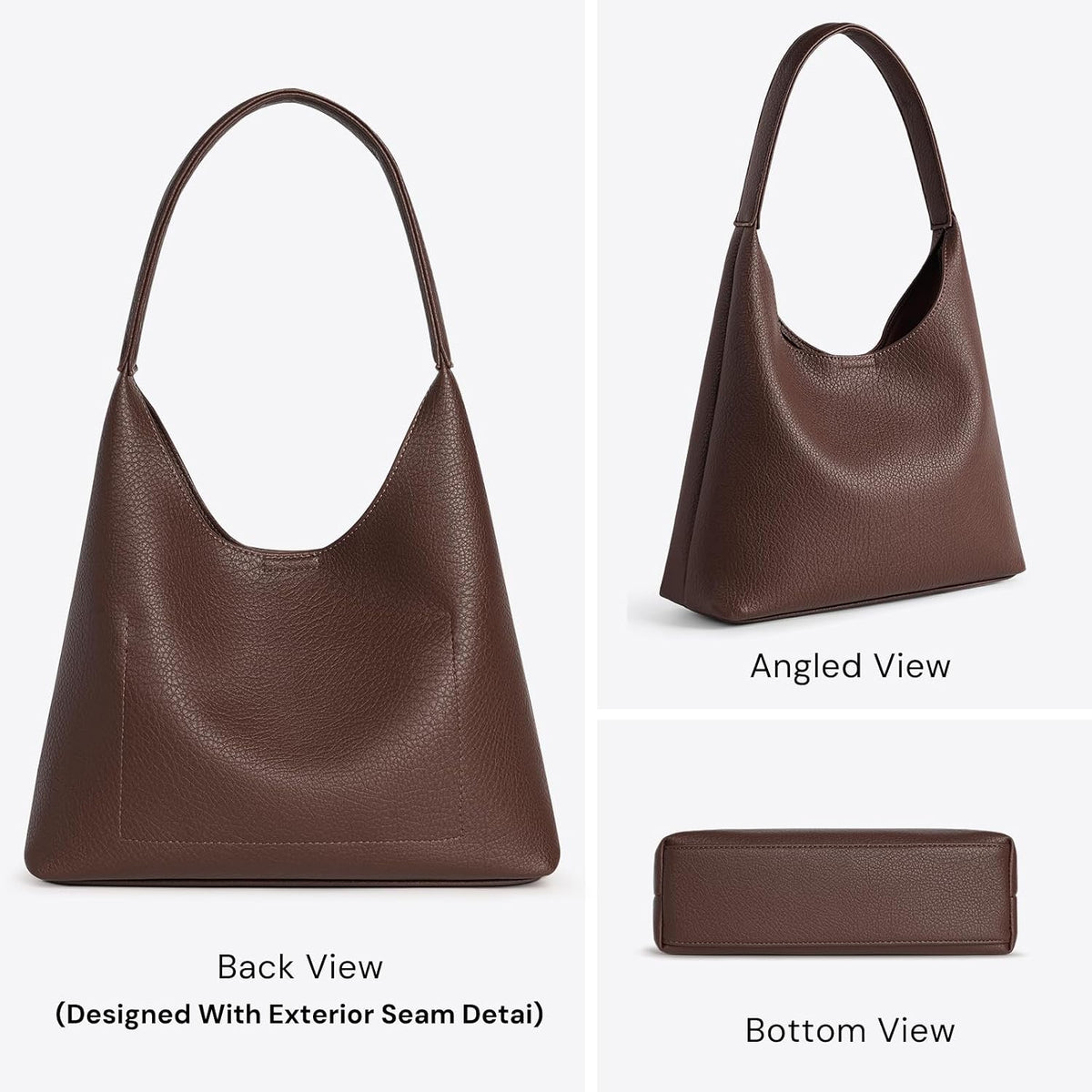 Hobo Bags for Women, Small Everyday Purse, Slouchy Shoulder Bag Trendy