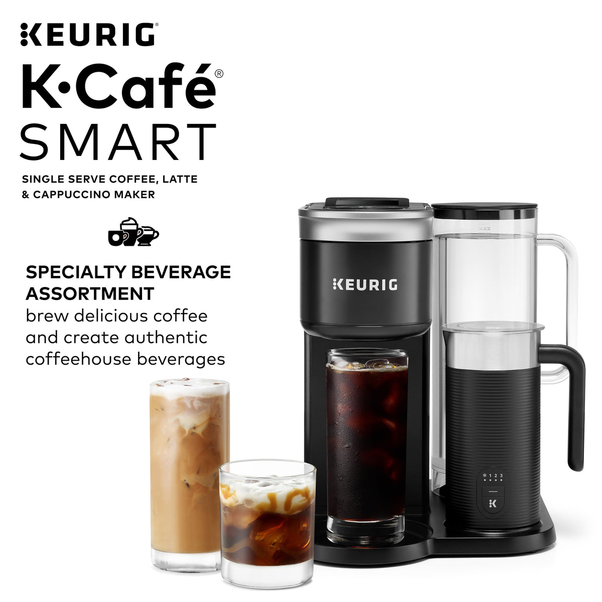 K-Café® SMART Single Serve Coffee Maker - Black