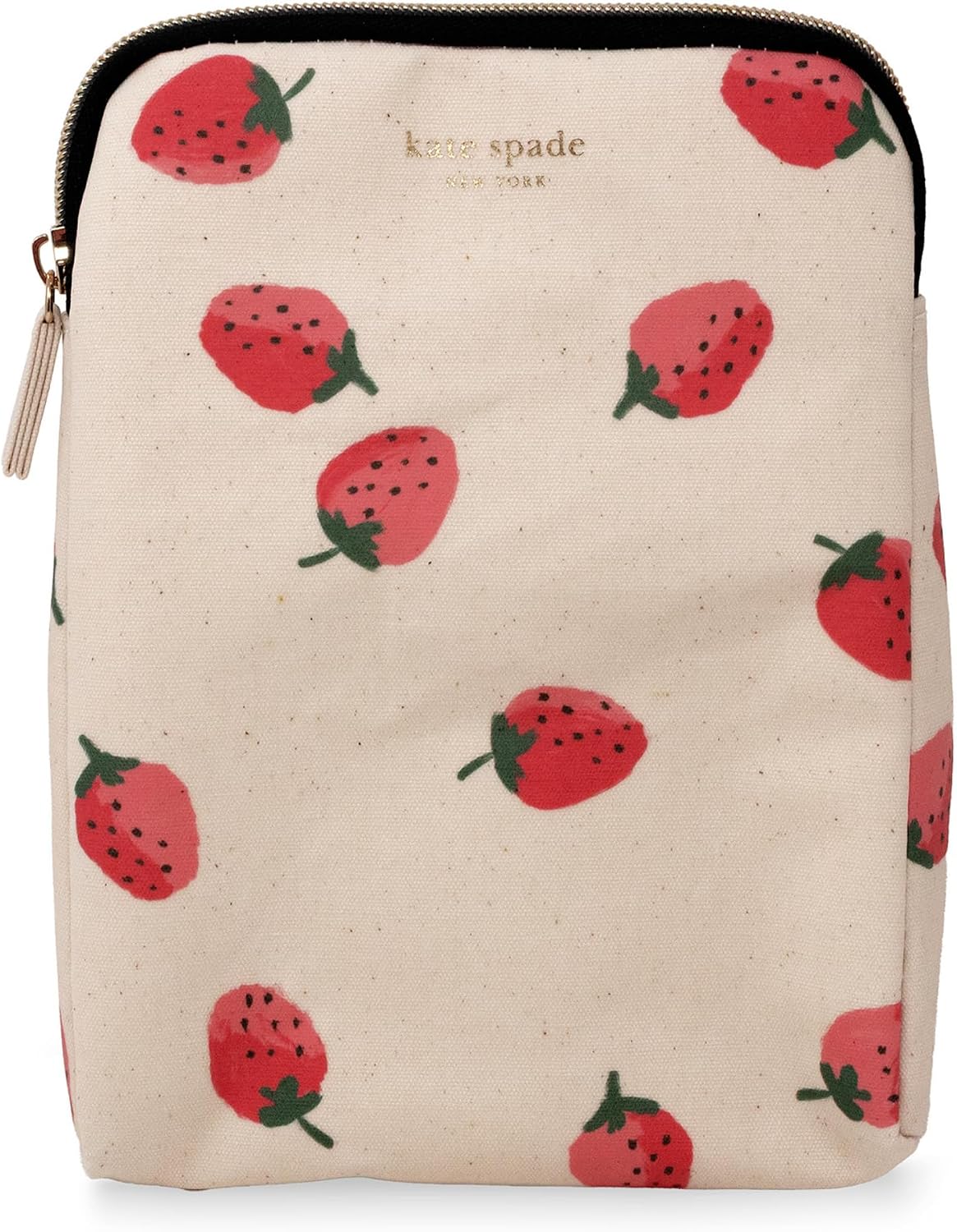 kate spade new york Insulated Snack Bag, Deco Dot and Strawberries