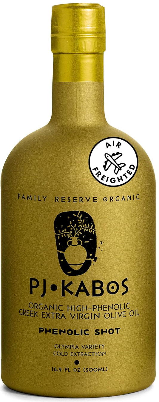 P.J. KABOS Phenolic Shot Extra Virgin Olive Oil 16.9 fl oz