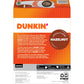 Dunkin' Hazelnut Flavored Medium Roast K-Cup Coffee Pods 88 Count, Keurig Compatible, Arabica Coffee, Smooth Nutty Flavor