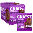 Quest Nutrition Chocolate Chip Cookie, 15g Protein, 1g Sugar, 2g Net Carbs, Keto Friendly, High Protein, 12 Count