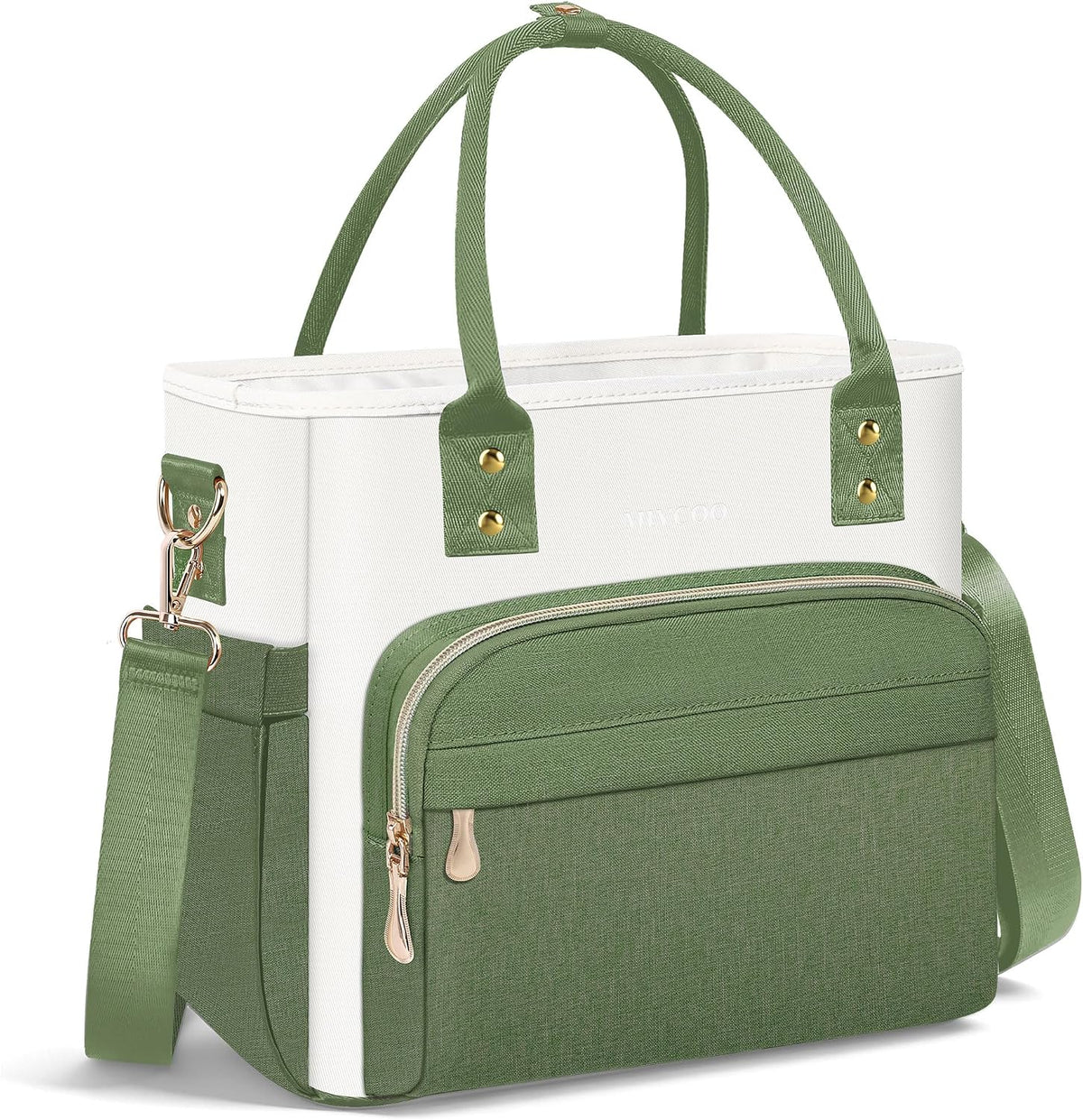 MIYCOO Insulated Lunch Bag Women, Large Tote Lunch Box for Work, 18L
