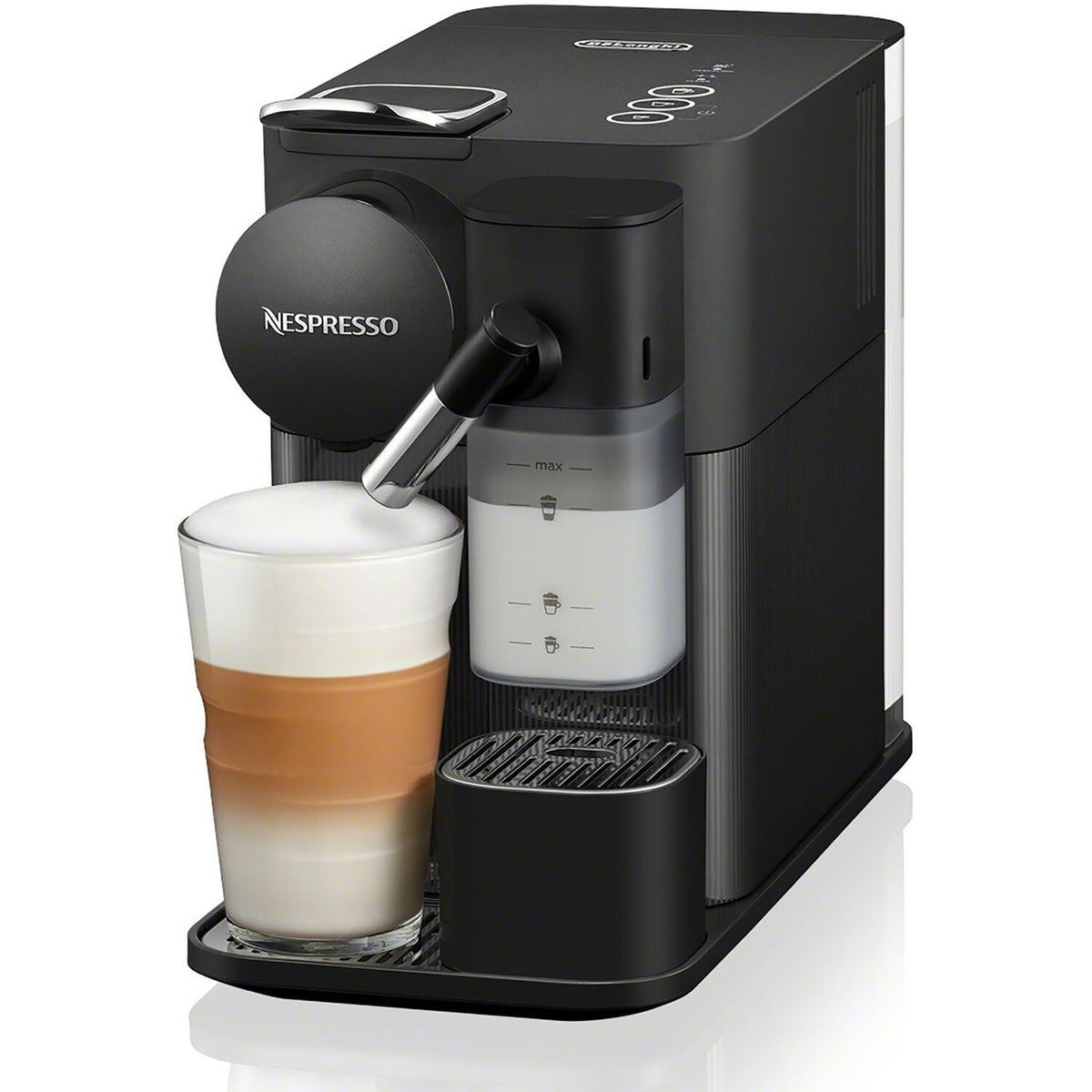 Nespresso New Lattissima One, Shadow Black, Single-Serve Brewers