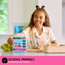 TRUBAR KiDS Fudge-Tastic Brownie, Plant-Based Protein Bar, Vegan, Gluten-Free, 12 Count