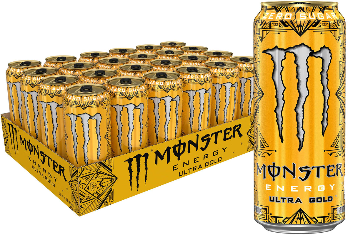 Monster Energy Ultra Red, Sugar Free Energy Drink, 16 Ounce (Pack of 15)