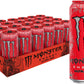 Monster Energy Ultra Red, Sugar Free Energy Drink, 16 Ounce (Pack of 15)