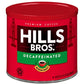 Hills Bros Decaf Original Blend Ground Coffee, Medium Roast, Caffeine Free, Full-Bodied Classic Rich Taste, 23 Oz