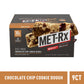 MET-Rx Big 100 Chocolate Chip Cookie Dough Meal Replacement Protein Bar, 3.52 oz., 9 Count