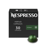 Nespresso Capsules Vertuo, Stormio, Dark Roast Coffee, 30-Count Coffee Pods