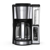 Ninja 12-Cup Programmable Drip Coffee Maker, 2 Brew Styles, Adjustable Warming Plate, CE250, Black/Stainless Steel