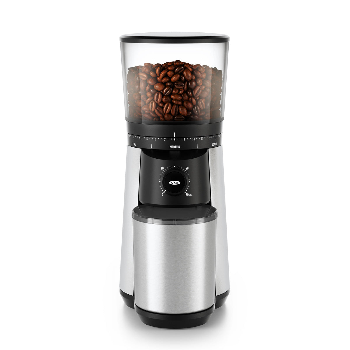 OXO Brew Stainless Steel Conical Burr Coffee Grinder