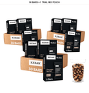 RXBAR Chocolate Sea Salt Protein Bars, 6 Boxes, 30 Bars Total with 1 Bybies Trail Mix Pouch, 2 oz