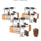 RXBAR Minis Protein Bar Variety Pack, Chocolate Sea Salt & Peanut Butter Chocolate, 4 Boxes, 32 Bars Total with 1 Bybies Trail Mix Pouch, 2 oz