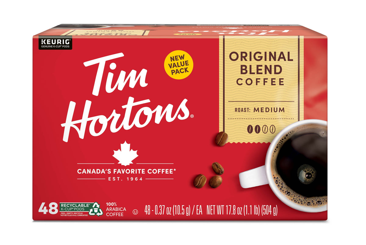Tim Hortons Original Blend Kcup 48ct