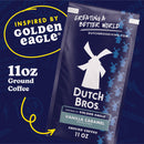 (6 pack) Dutch Bros® Vanilla Caramel Ground Flavored Coffee Inspired by Golden Eagle®, Bagged 11oz