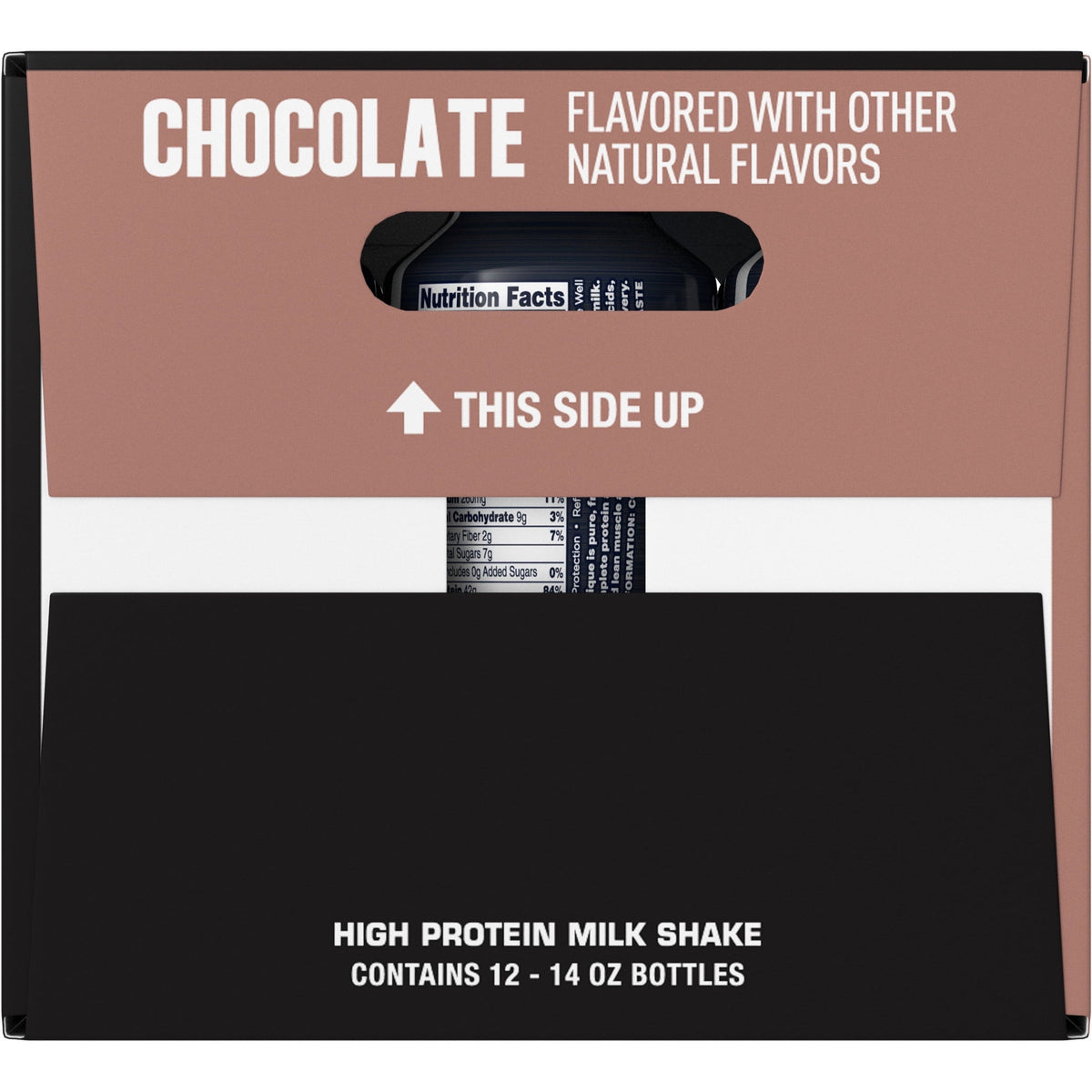 Core Power High Protein Shake, Chocolate, 42g Bottle, 14oz, 12 Pack
