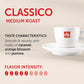 illy Ground Espresso Coffee, Classico Medium Roast, 100% Arabica, 8.8 oz