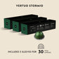 Nespresso Capsules Vertuo, Stormio, Dark Roast Coffee, 30-Count Coffee Pods