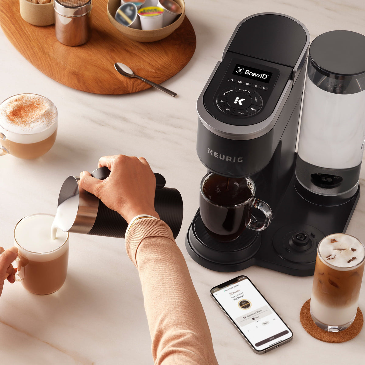 K-Café® SMART Single Serve Coffee Maker - Black