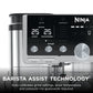 Ninja Luxe Café Pro Espresso Machine & Drip Coffee Maker, Cold Brew, Hot Water, Integrated Tamper, Built-in Grinder, Hands-Free Frother for Cappuccinos, Lattes, Americanos, Dairy or Non-Dairy, ES701