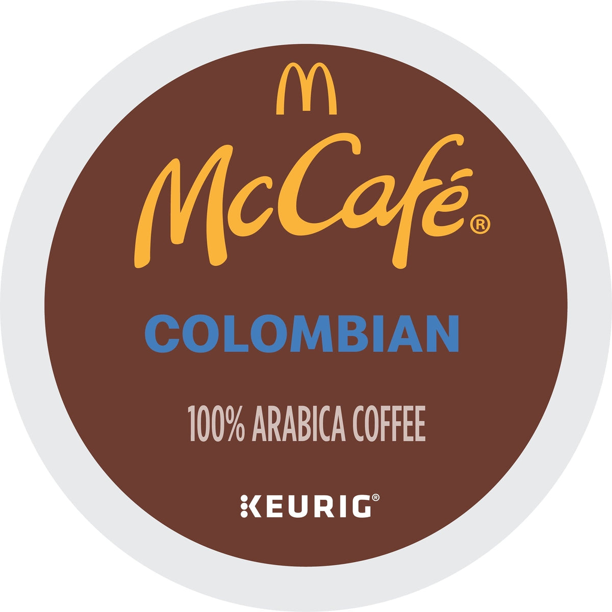 (4 pack) McCafe, Colombian Medium-Dark Roast K-Cup Coffee Pods, 24 Count