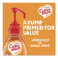 50.7 oz. Liquid Creamer Pump Bottle - Caramel (2/Carton)