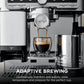 Ninja Luxe Café Pro Espresso Machine & Drip Coffee Maker, Cold Brew, Hot Water, Integrated Tamper, Built-in Grinder, Hands-Free Frother for Cappuccinos, Lattes, Americanos, Dairy or Non-Dairy, ES701