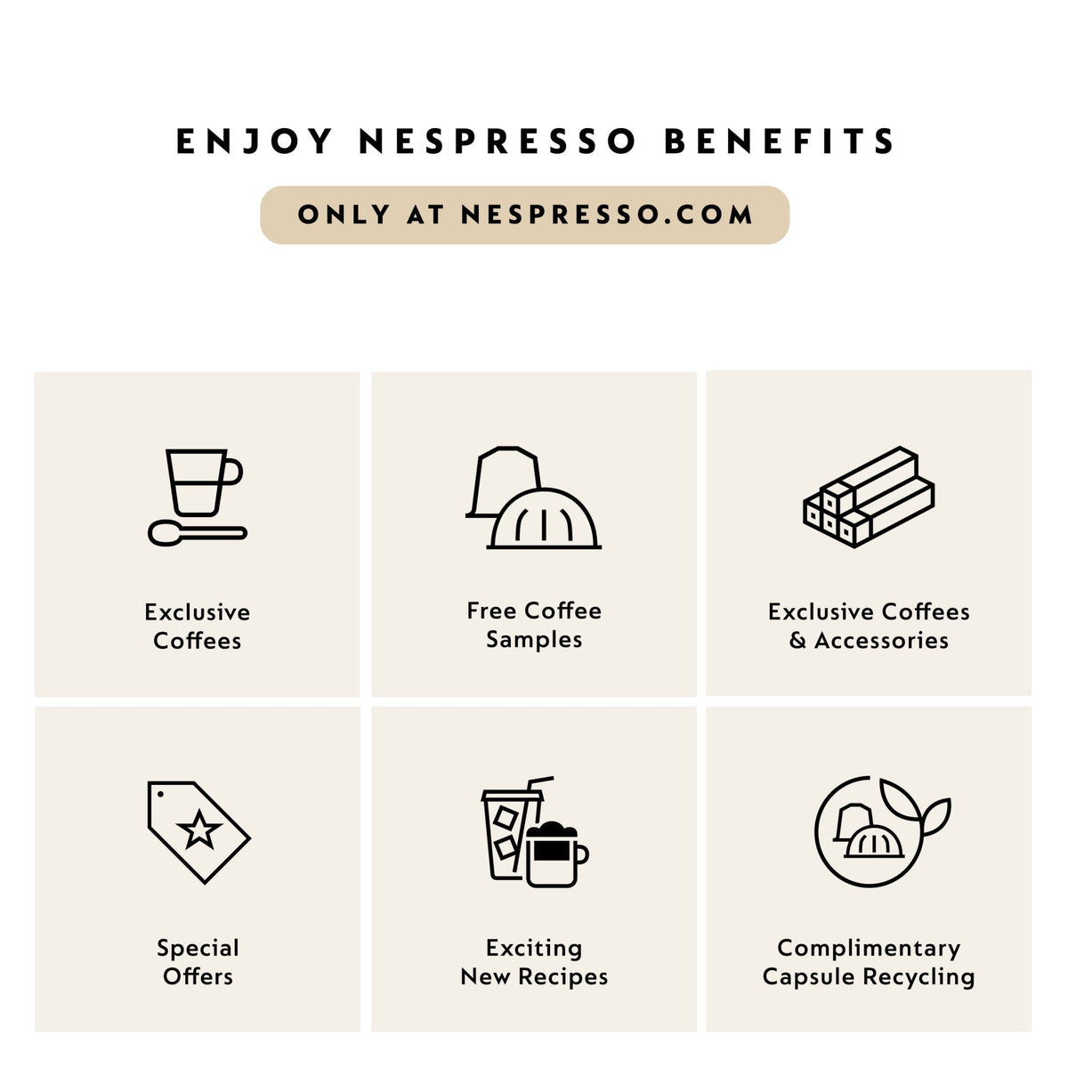 Nespresso Capsules Vertuo, Odacio, Medium Roast Coffee, 30-Count Coffee Pods