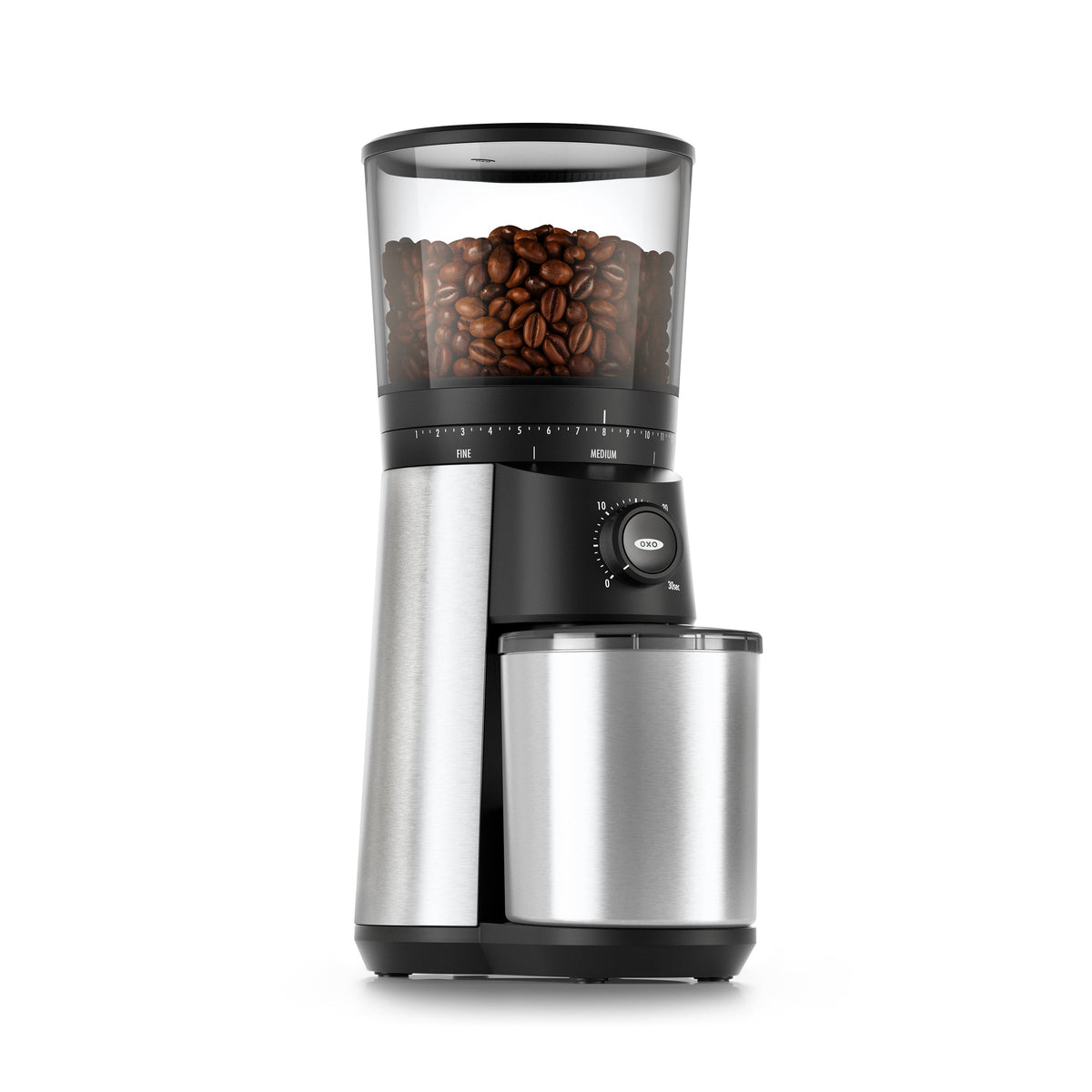 OXO Brew Stainless Steel Conical Burr Coffee Grinder