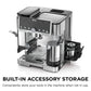 Ninja Luxe Café Pro Espresso Machine & Drip Coffee Maker, Cold Brew, Hot Water, Integrated Tamper, Built-in Grinder, Hands-Free Frother for Cappuccinos, Lattes, Americanos, Dairy or Non-Dairy, ES701